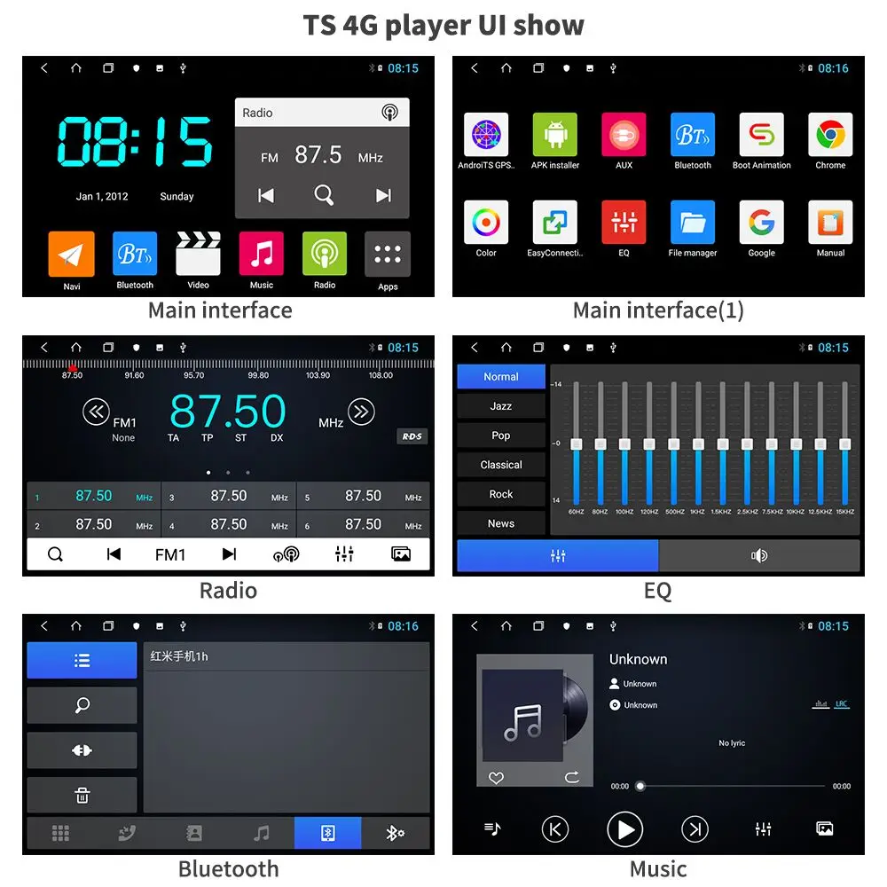 Top 4G Lte Android 9.0 Car multimedia navigation GPS DVD player For Hyundai Tucson 2006- 2013 years IPS screen Radio 16