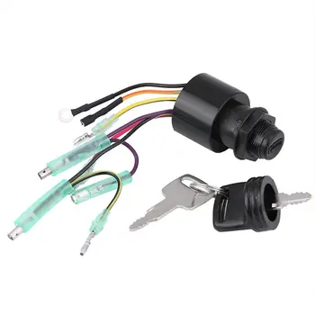 

Boat Ignition Key Switch For Mercury Outboard Remote Control Box 87-17009A5 Car Repair And Modification Accessories