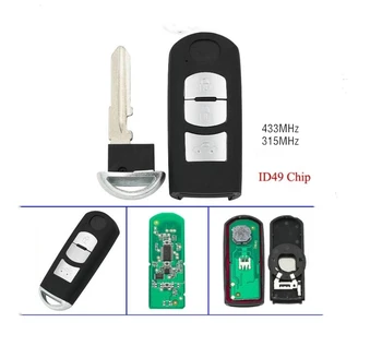 

SPCFor MAZDA Car Remote Control 3 Buttons Smart Key FOR Suit CX-3 CX-5 Axela Atenza Model SKE13E-01