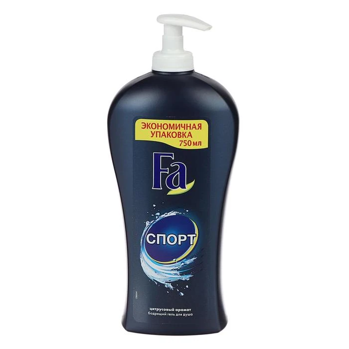 Fa Men Sport Shower Gel, 750 ml Gels Bath Beauty HealthShower Gels