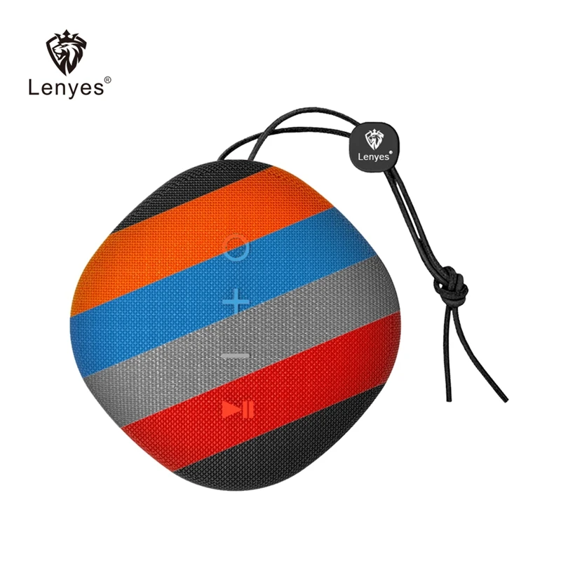 Брендовая портативная Bluetooth Колонка Lenyes уличная Беспроводная музыкальная s