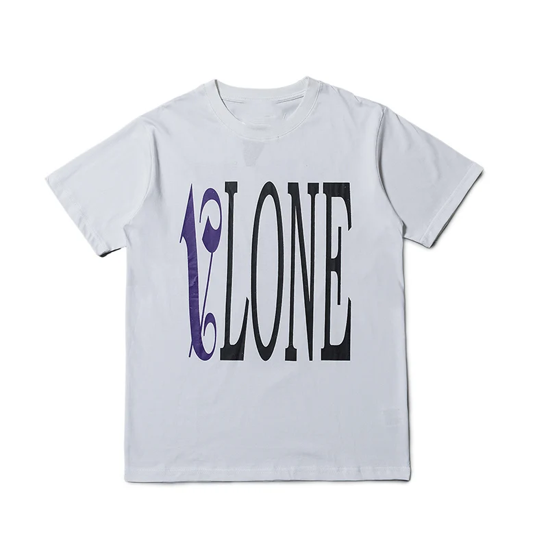 Vlone X Palm Angel White T shirt Flame 