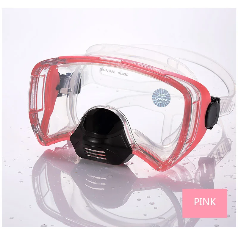 Adults Diving Mask Anti Fog Scuba Underwater Goggles Snorkel Swimming Equipment