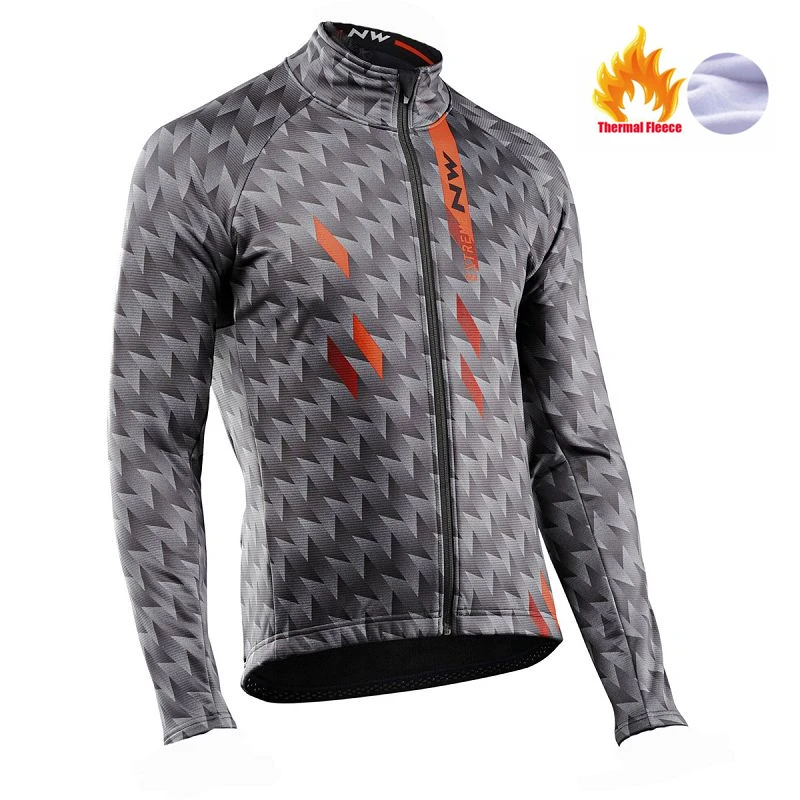 Pic Color Northwave Pro Team куртки для велоспорта зимние теплые флисовые Джерси для велоспорта NW теплые куртки для велоспорта MTB - Цвет: Pic Color