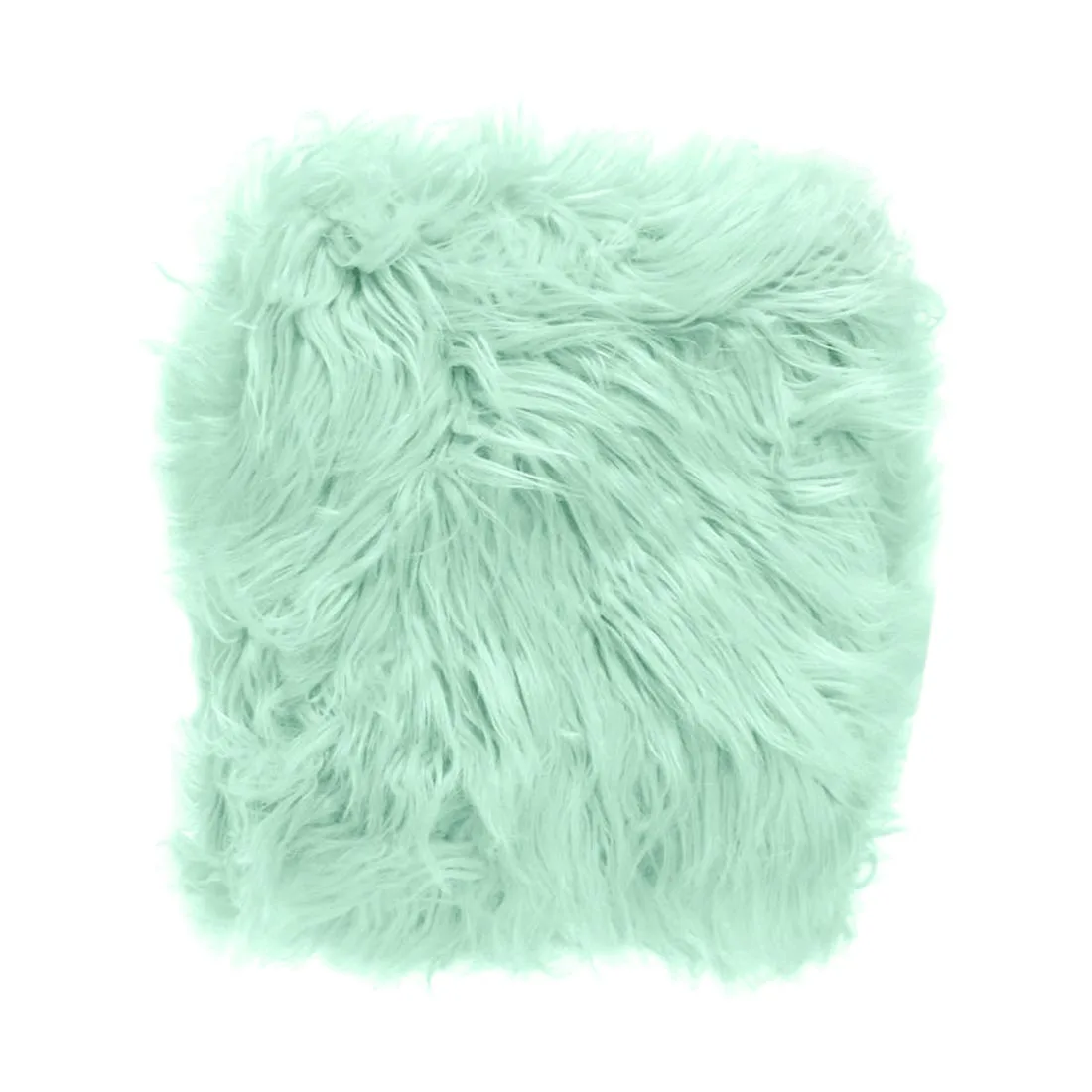 light green 50 см x 60 см Искусственный мех фотография детская подставка для фото новорожденных одеяло фон ковер - Цвет: light green