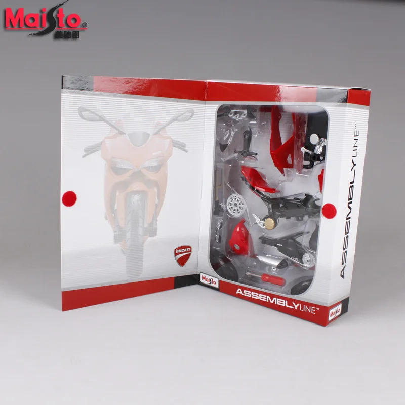 Maisto Ducati 1199 сборки сплава модель мотоцикла модель автомобиля сборка "сделай сам"