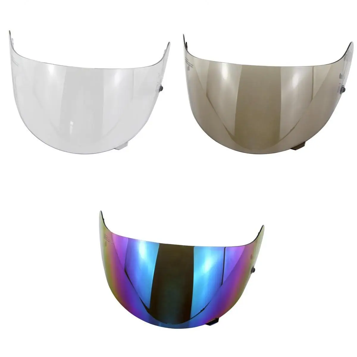 3Pcs Motorcycle Full Face Helmet Visor Shield for HJC CL-16 AC-12 CS-R1