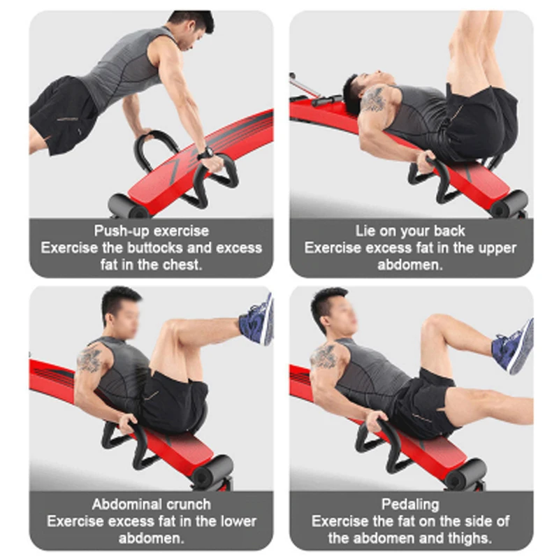 Dumbbell Bench Home Male Multi-function Sit-ups Fitness Equipment Exercise Aids Supine Board Abdomen Abdominal Muscle Board