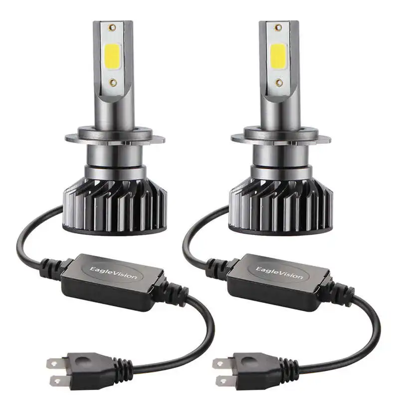 Car Headlight Bulb,6000K White 15000 LM LED Headlight Bulb,Dob Chips Fog Light Assemblies Emc Anti-Jamming Hid Bulbs Lamp Wate