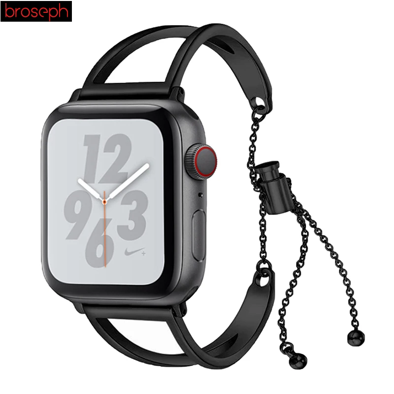Ремешки для часов Apple Watch Band 38 мм 42 мм браслет из нержавеющей стали для Iwatch Band Series 3 2 1 ремешки для часов