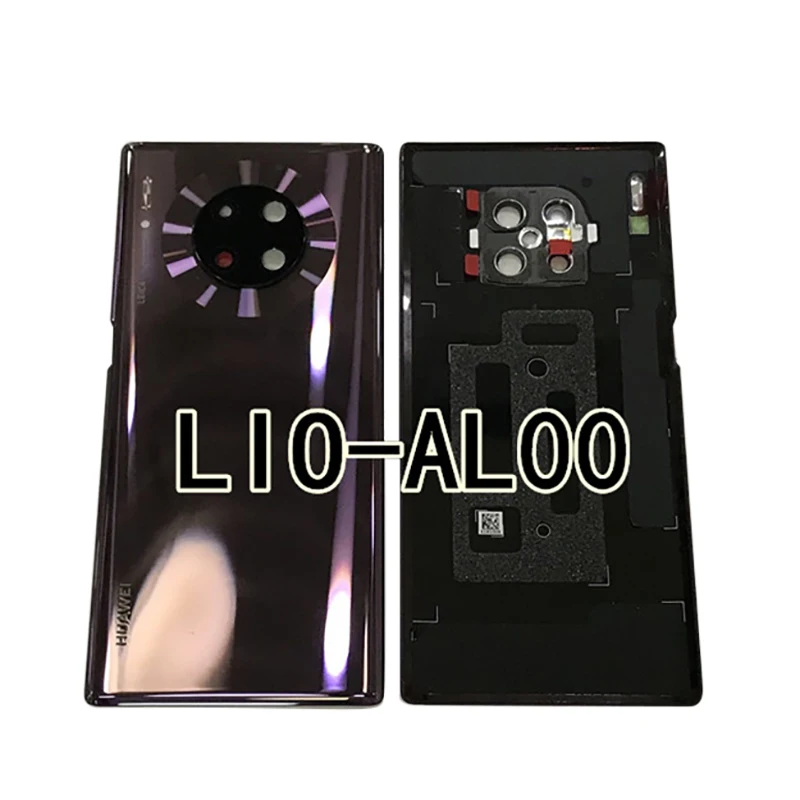 Чехол для батареи, стеклянный чехол для задней двери huawei mate 30 pro, задняя крышка для батареи, корпус с заменой камеры