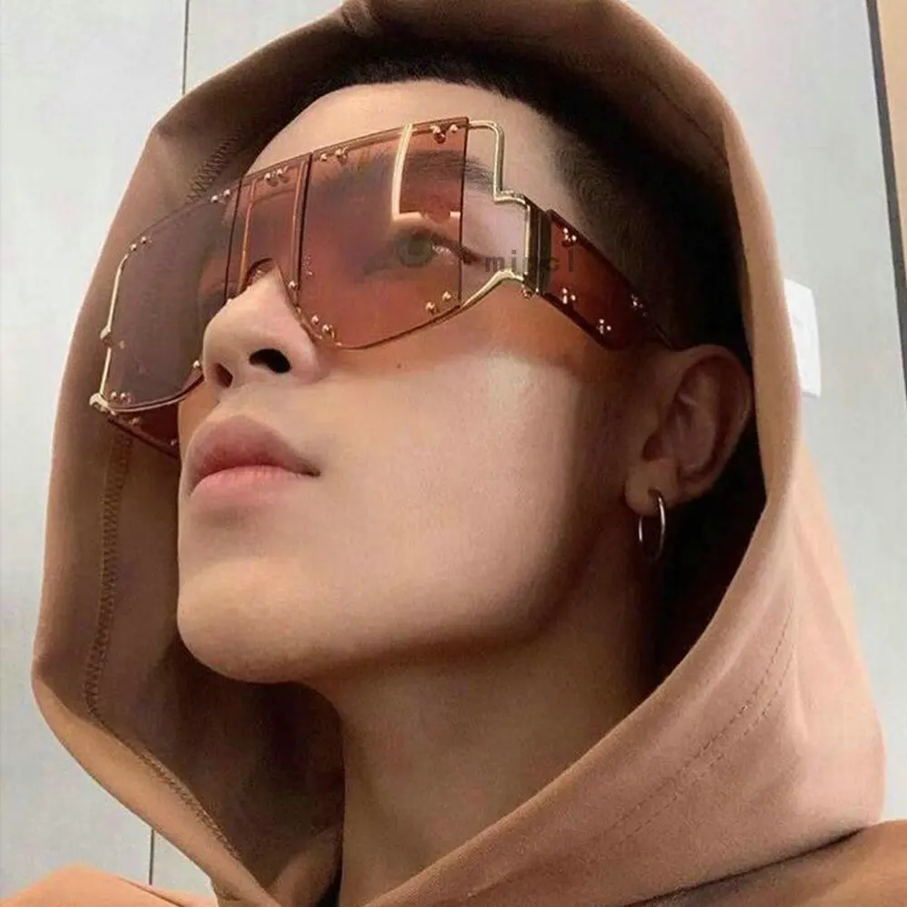 Super-Futuristic-Oversize-Shield-Visor-Sunglasses-Flat-Top-Mirrored-Mono-Lens-Fashion-Lady-Metal-Frame-rivet (5)