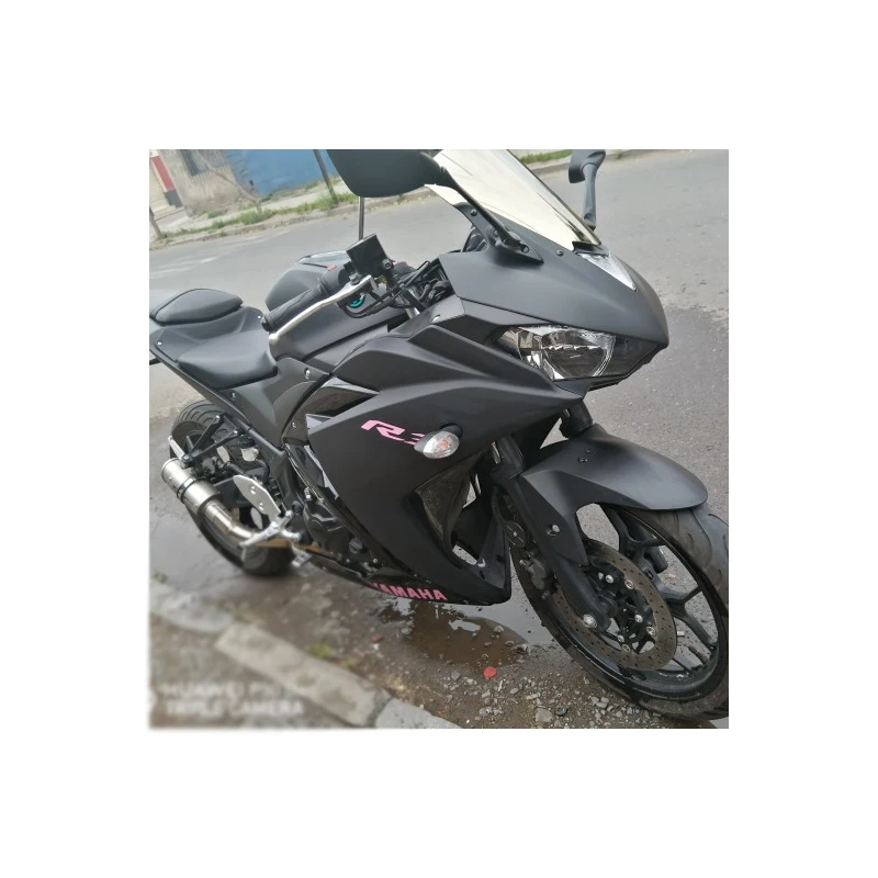 Ветровой экран для Yamaha YZF-R25 YZF R25 YZF-R3 R3 ветровой экран дефлекторы ветрового стекла дым Иридиум - Цвет: Chrome