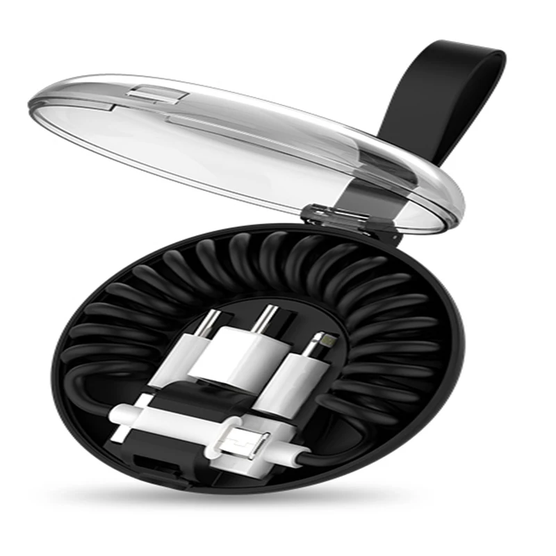 Магнитный кабель usb type c baseus, кабель usb micro usb, кабель для зарядки iphone, кабель micro usb, xiaomi, huawei, samsung, htc, OUIO - Цвет: black