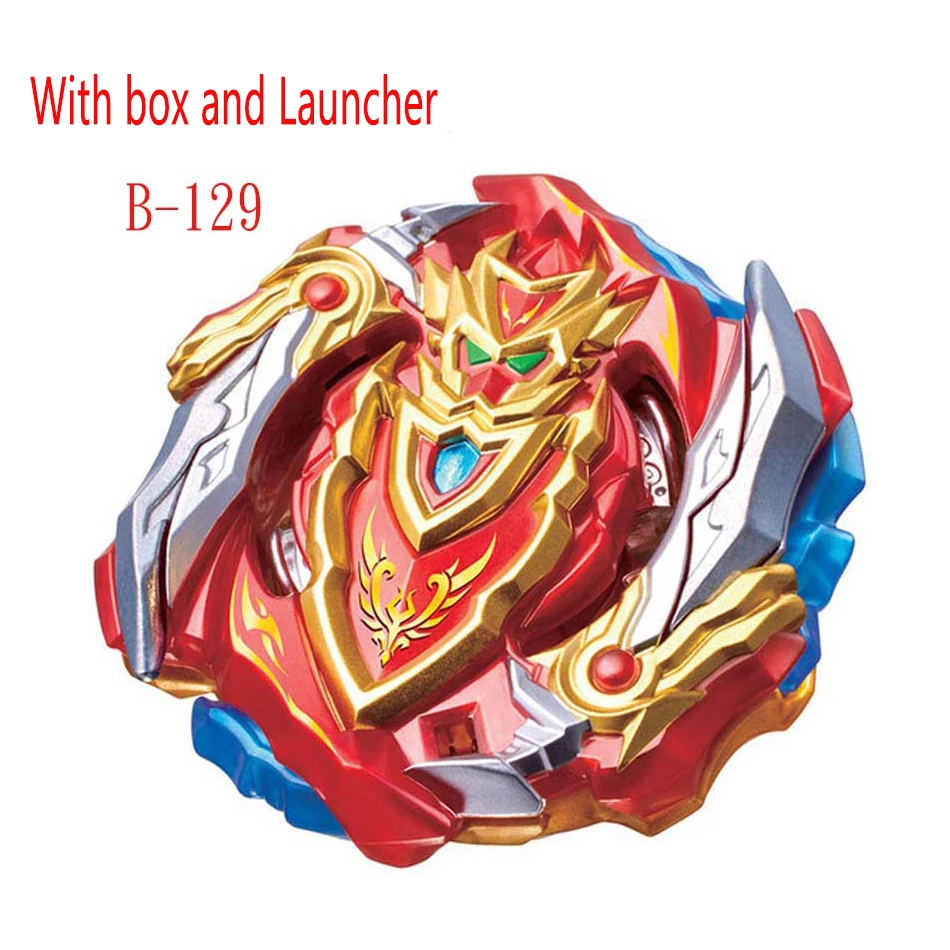 Toupie Beyblades B-154 Металл Fusion Top Beyblade Burst 4D Master Bayblade Bey Blade средство для запуска Beyblade игрушки для детей - Цвет: B129 With box