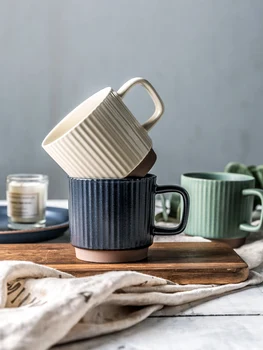 

Aesthetic Retro Travel Funny Tea Mug Gift Milk Christmas Porcelain Modern Hot Chocolate Nordic Office Tazas Drinkware BY50MK