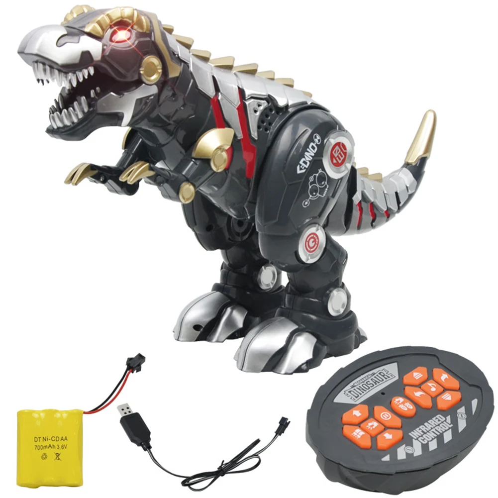 

Kids Remote Control Model Lighting Gift Mechanical Dinosaur Toy Simulation Realistic Children Sound Smart ABS Walking