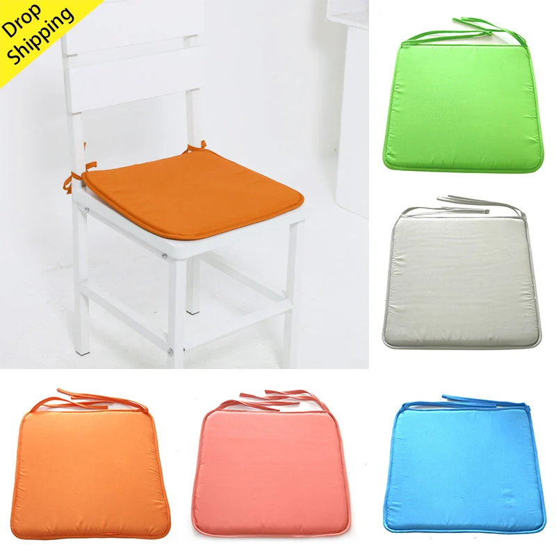 

Candy Color Non-Slip Super Soft Chair Cushion Seat Cushion Back Cushion Chair Pad Kitchen Dinner Soft Office Chair Seat Pads