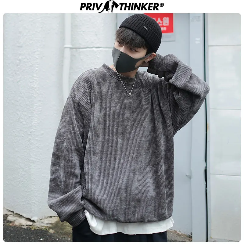 Privathinker, Новинка осени, женские свободные толстовки с круглым вырезом, корейские повседневные пуловеры для девочек, женская модная уличная одежда
