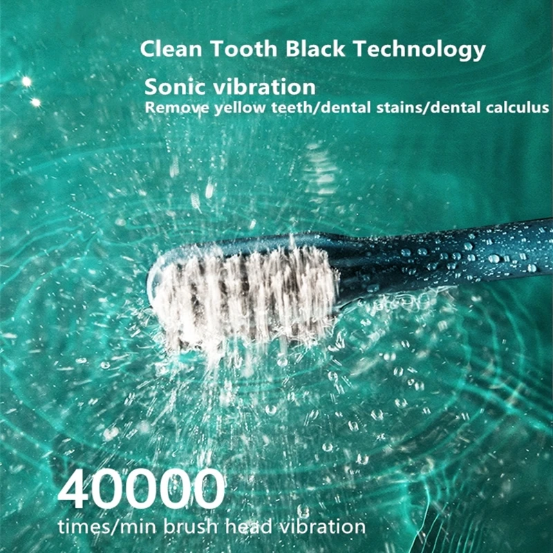 Sonic Electric Toothbrush Upgraded UV Sterilization Adult Waterproof USB Rechargeable Long Standby Time 4 Brush Head Best Gift Sonic Electric Toothbrush Upgraded UV Sterilization Adult Waterproof USB Rechargeable Long Standby Time 4 Brush Head Best Gift