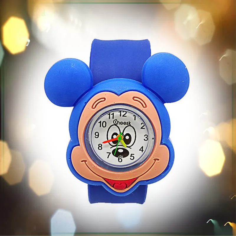 Dropshiping новые милые Мультяшные часы с рисунком Minnie на циферблате Детские