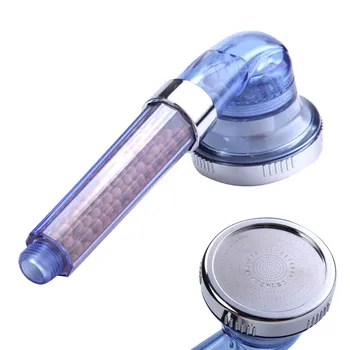 

1 Pcs Negative Ion Filtered SPA Shower Head Handheld Water Saving Adjustable 3-Way Spray Nozzle Heads Bathroom Accessories