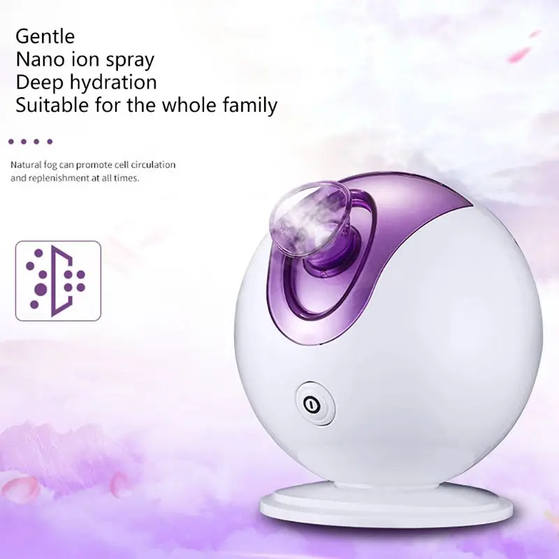 Face Facial Steamer Spa Pores Steam Sprayer Skin Mist Cleaner Steaming Machine