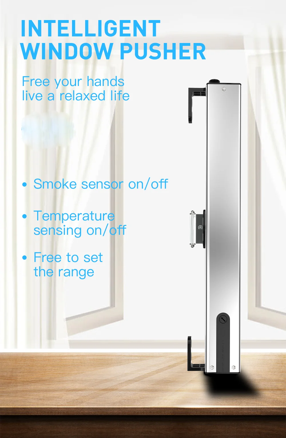 220v Skylight and Roof window Motor Chain Opener WIFI TUYA 100-400mm Travel Adjustable skylight motor opener