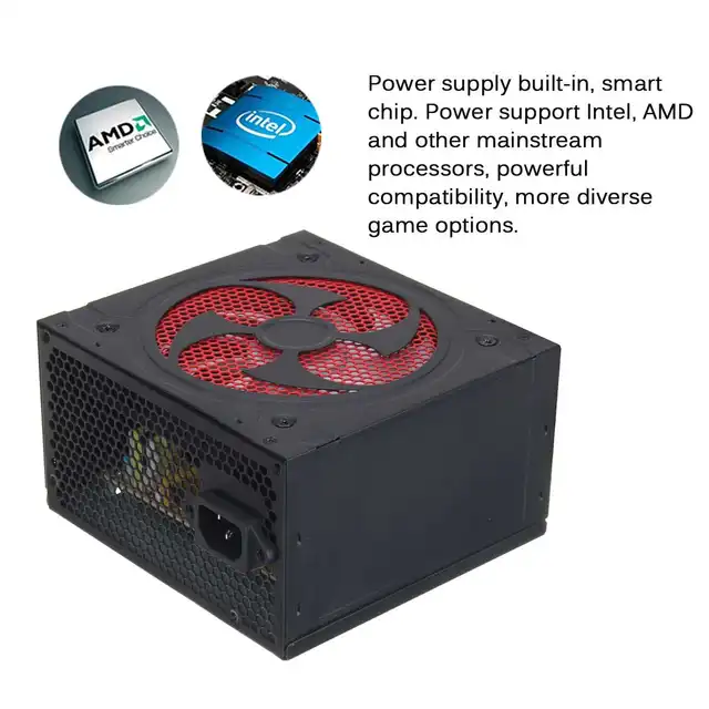 AVANC Alimentation PC Gamer - 800W - PFC Passif - 20+4pin - SATA