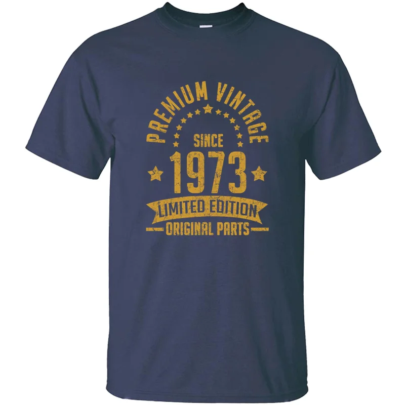 

Personalized Casual 1973 T Shirt 100% Cotton Anti-Wrinkle Army Green Female Awesome Adult T-Shirts 2020 Short Sleeve Tee Shirt