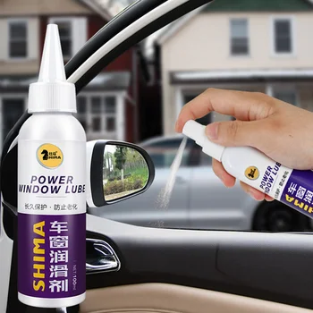 

100ml Window Lubricant Rustproof Eliminate Noise Maintenance Practical Dresser Rubber Strip Sunroof Glass Lift Car Cleaning Door