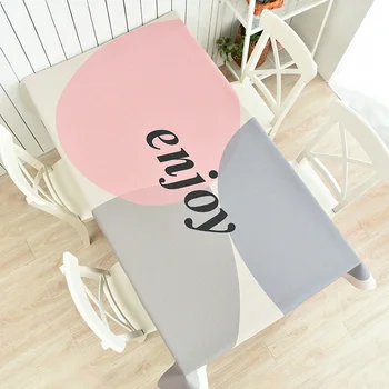 

Northern European-Style Table Cover Fabric Thick Cotton Table TV Cabinet Cover round Table Tablecloth Home Decoration Toalha De