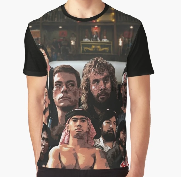 Принт по всему миру 3D женская футболка мужская забавная футболка Bloodsport(1988) графическая футболка