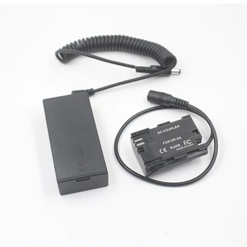 

Coupler Dummy Battery Power Adapter Charger for Canon EOS 8.4V 7.2V Standard 18650 Lithium Battery Box 5D2 5D3 5D4 6D