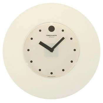 

Round wall clock "Classic. Dots", d = 37.5 cm, white