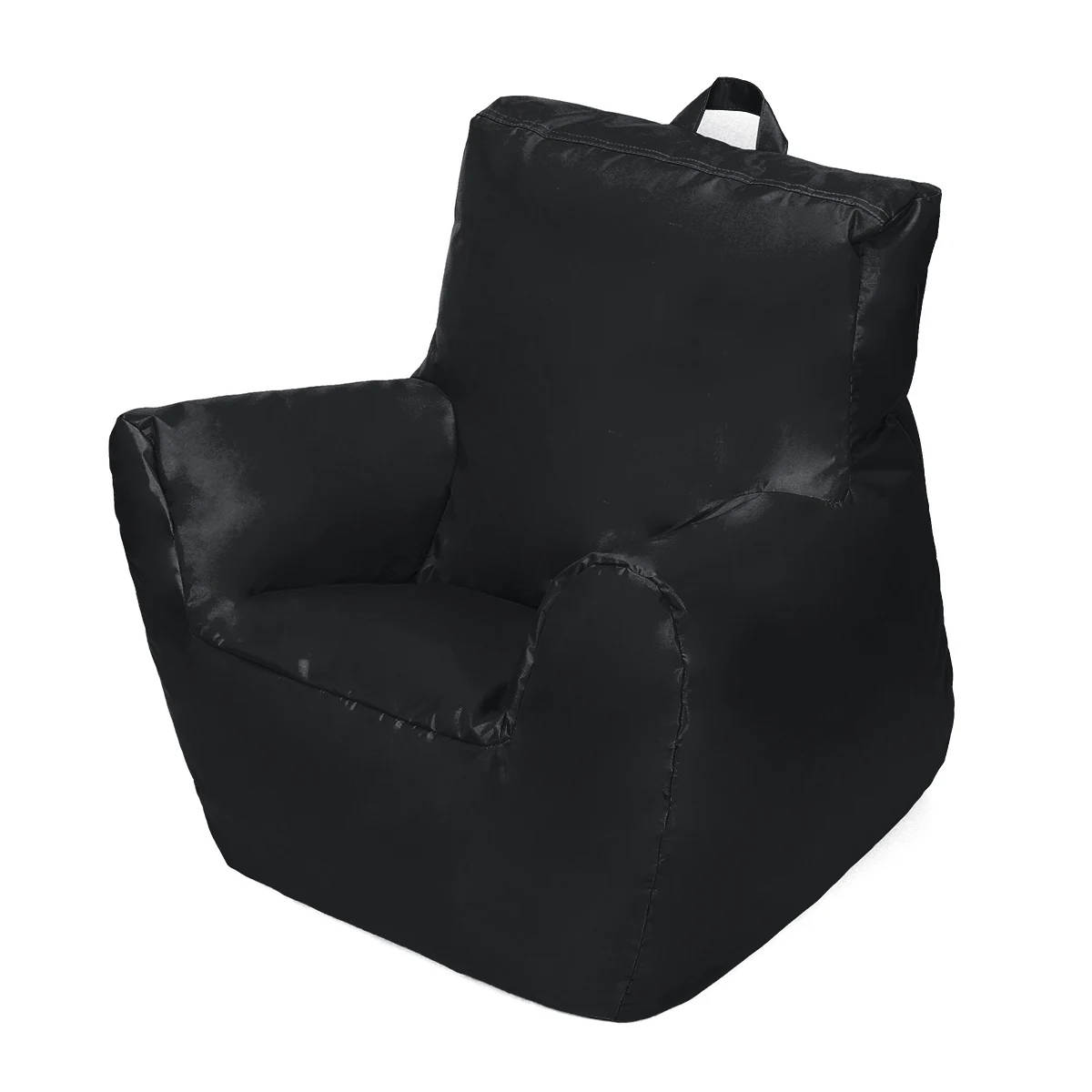 420D ткань Оксфорд ленивое покрывало на диван стулья кресло мешок диваны шезлонг кресло мешок пуф слоеный диван татами гостиная для детей - Цвет: Черный