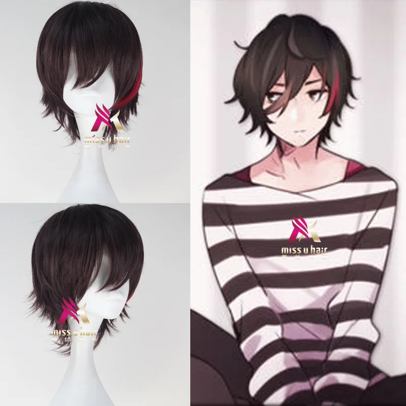 Аниме теплый японский аниме Guilty Crown (GC) Renɺi Saiban косплей парик Хэллоуин вечерние