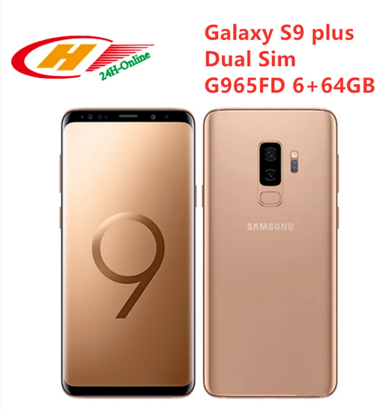 

Unlocked Samsung Galaxy S9 Plus G965FD Dual Sim Wireless Charger Octa Core 6.2" 64GB NFC Fingerprint Phone