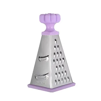 

Pumpkin Head Tower-Shaped Four-Sided Planer Stainless Steel Vegetable Cutter Multifunctional Non-Stick Four-Sided Grater