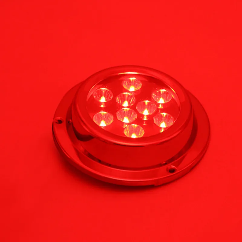 야외 수영장 27W 45W RGB RGBW 4in1 여러 색상 원격 제어 IP68 잠수정 요트 선박 해양 수중 보트 LED 조명