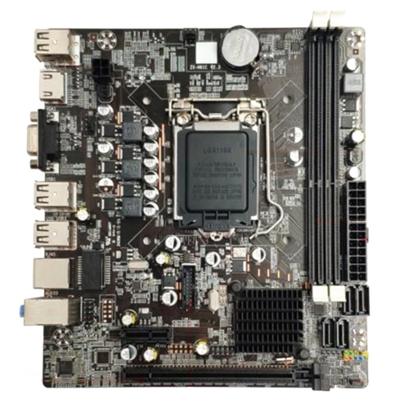 B75 LGA1155 Настольная компьютерная материнская плата с SATA 2 0 USB 3 DDR3 DIMMs 16G для ПК