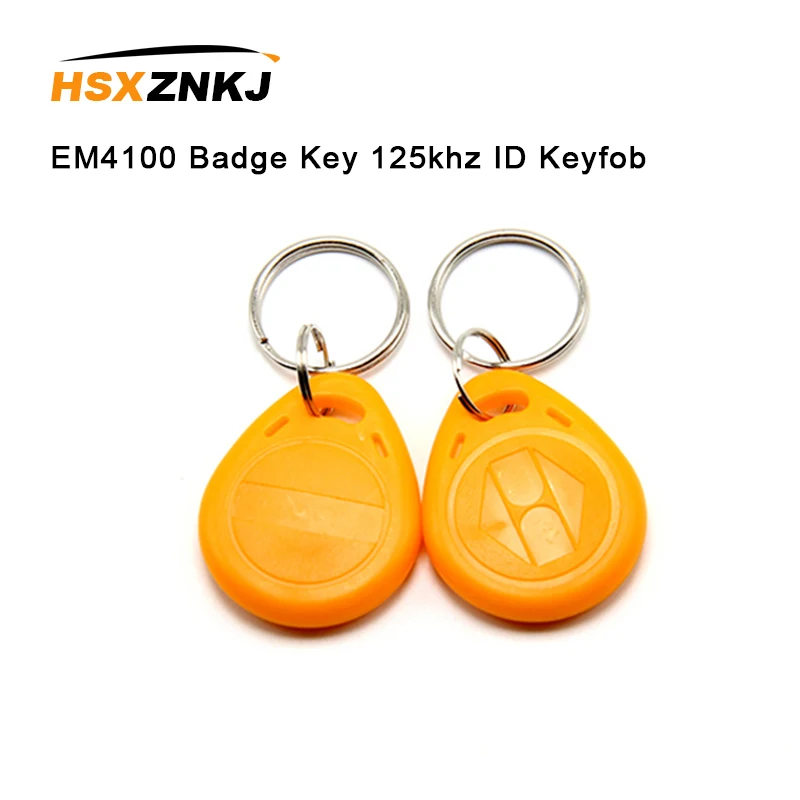 10 шт. EM4100 бейдж ключ 125 кГц ID брелок RFID TK4100 бирки карты стикер брелок маркер кольцо Бесконтактный чип Прямая поставка