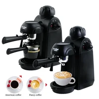 Household Espresso Machine Steam Milk Cream Coffee Bean Portable Commercial Small Fancy Coffee Machine CRM2008 2