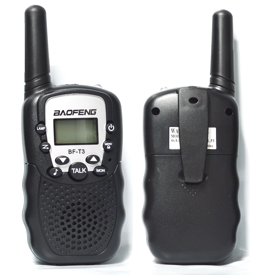 Портативная мини рация Baofeng T3 2 шт./компл. детская Подарочная 0 5 Вт двухсторонний