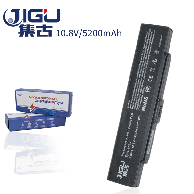 JIGU Laptop Battery For SONY For VAIO VGN-FJ -FS -FT -N -S -S260 -S270 -S380 -SZ -Y -6C1N PCG-6P1P photo