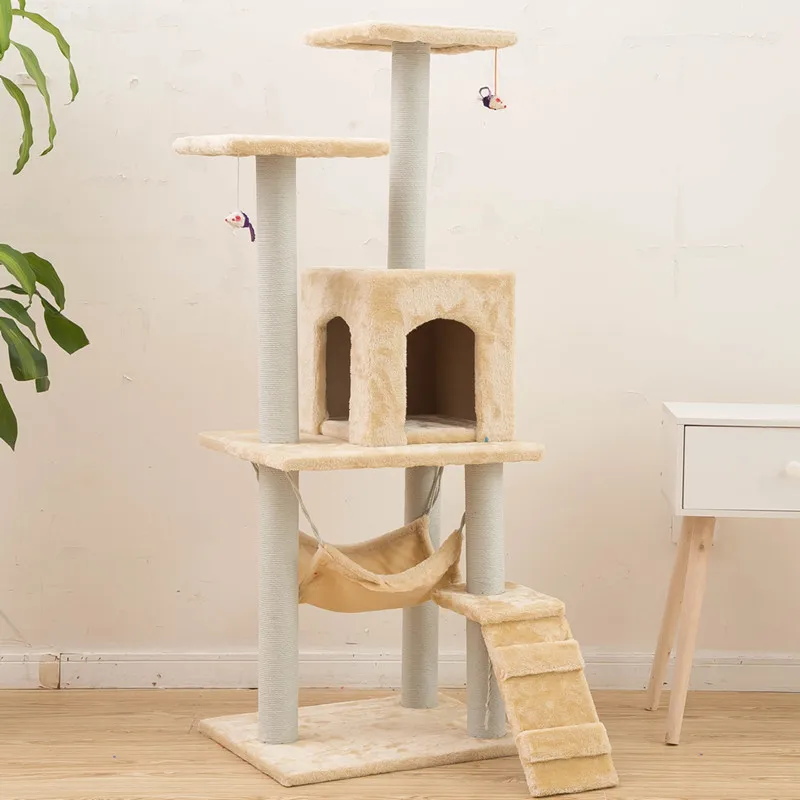 

Cat Climbing Frame Cat Nest Cat Toy Cat Cat Scratch Board Cat Tree for Cats Tree Climbing Cat Tree House