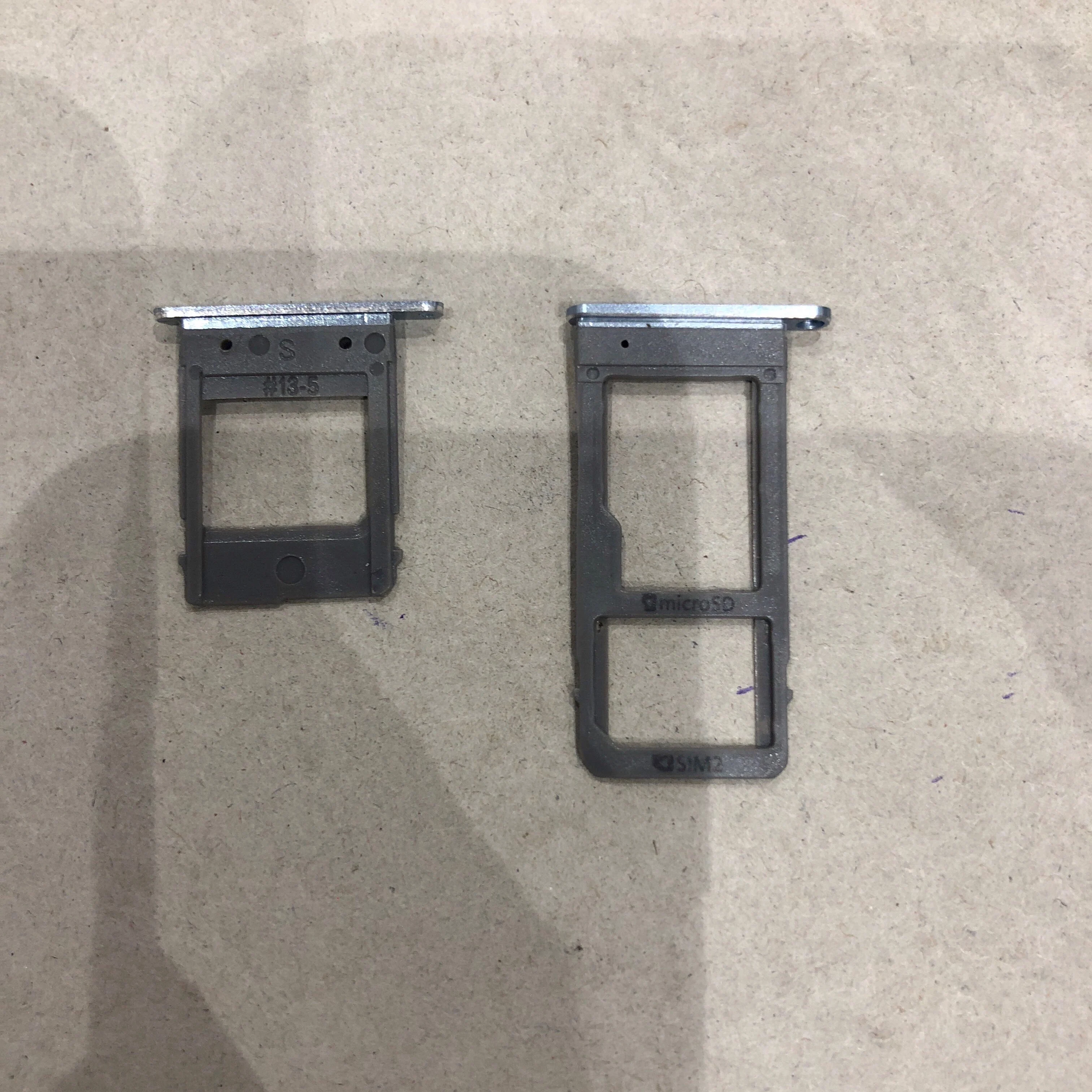 Части мобильного телефона двойной одной sim-карты лоток для samsung Galaxy A5() A520 sim-карты лоток сменный держатель слота части