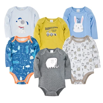 

Honeyzone Newborn Baby Girl Clothes Roupas De Bebe Menina Full Sleeve Bodysuits Toddler Outfit Casual Animal Print Jumpsuit Set