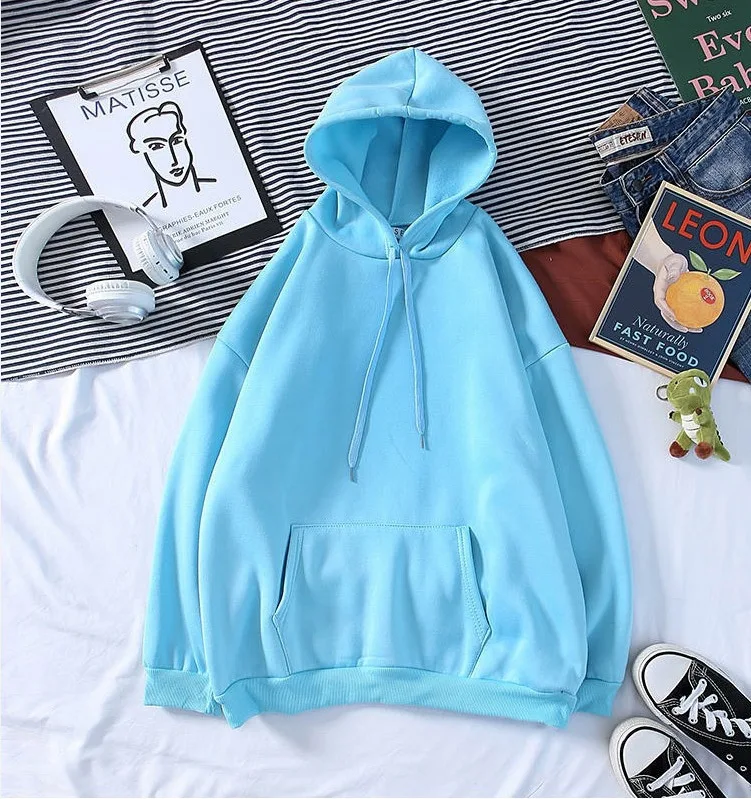 Autumn New Plus Hoodies Men Fashion Solid Color Casual Hooded Sweatshirt Mens Streetwear Wild Hip Hop Hoodie Men's Hoody M-3XL