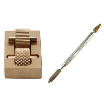 

1pcs Carving Tools Leather Edge Dye Oil Sewing with 2 Rollers & 1pcs Edge Oil Painting Pen Double Side